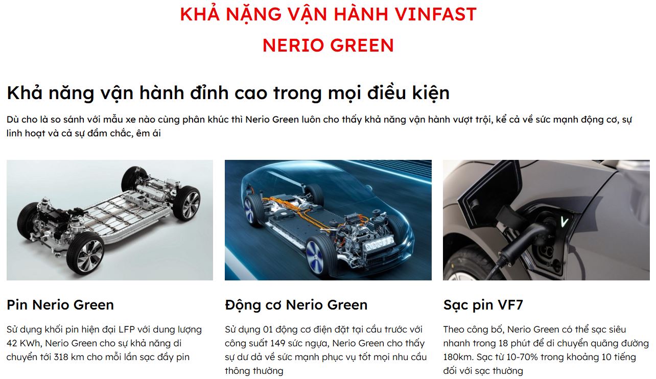 VINFAST NERIO GREEN 10