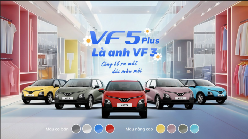 VF 5 PLUS RA MẮT DIỆN MẠO MỚI VỚI NHIỀU ƯU ĐÃI ĐẶC BIỆT HẤP DẪN 3